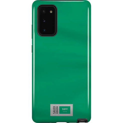 Saudi Arabia Soccer Flag Galaxy Note20 5G Pro Case